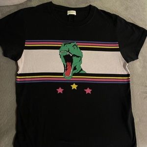 Saint Laurent dinosaur tshirt